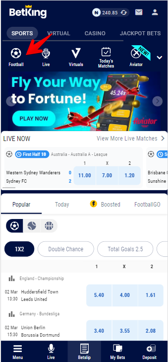 BetKing Rules - Free download and play on Windows